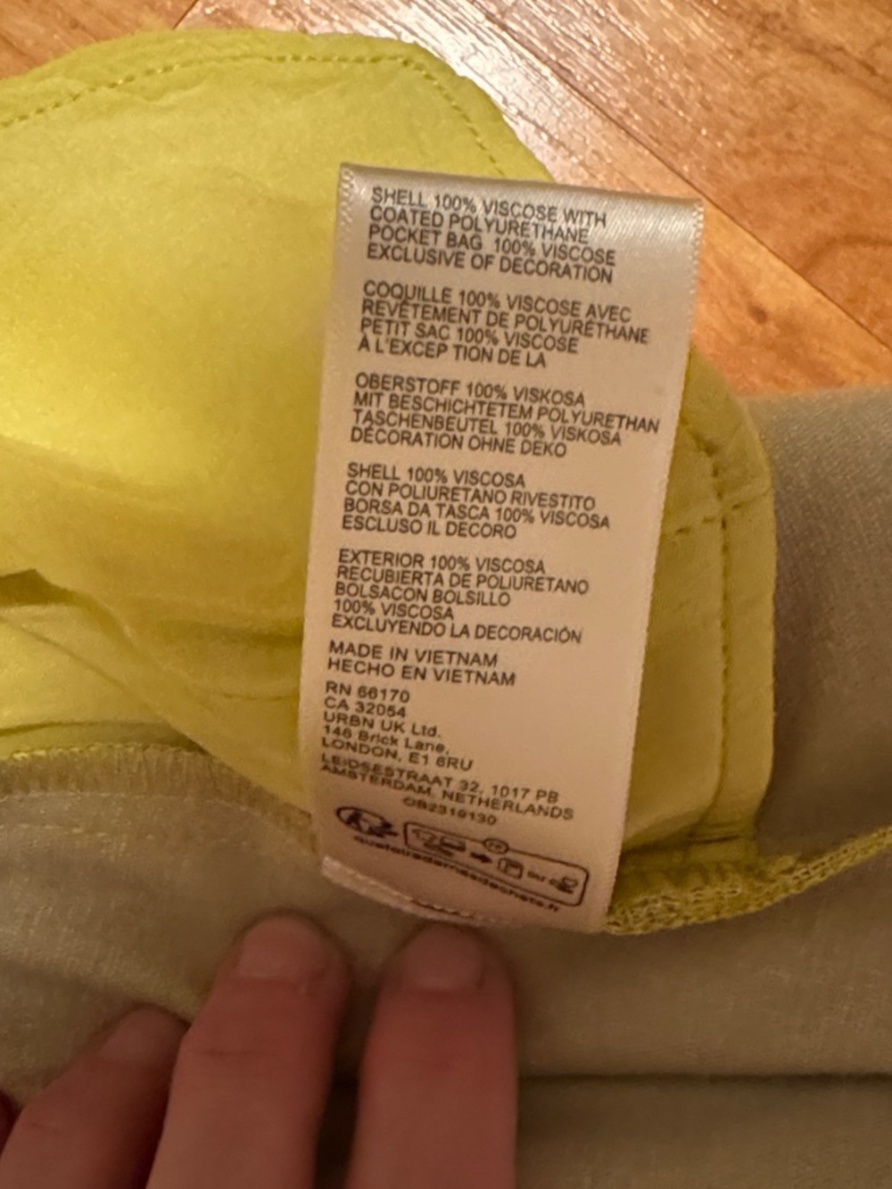 Free People We The Free Paradise Found Vegan Skort Chartreuse Skort SMALL NWT - Picture 9 of 14